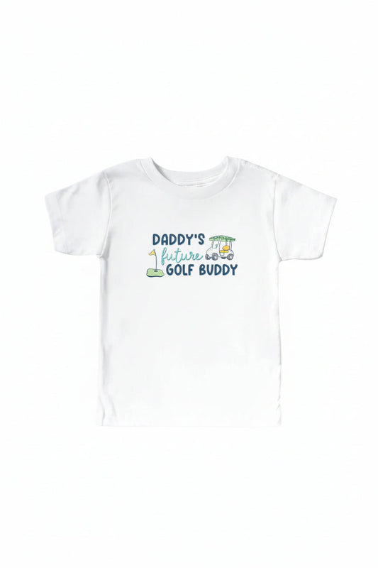 Future Golf Buddy Kids Graphic Tee | White