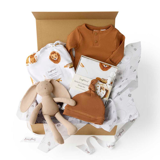 Deluxe Newborn Gift Hamper - Lion