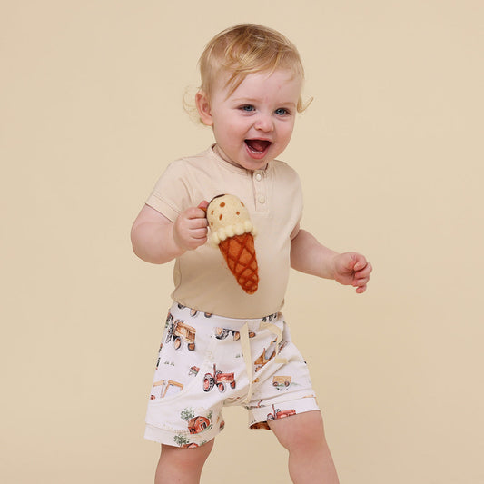 Diggers & Tractors Organic Shorts